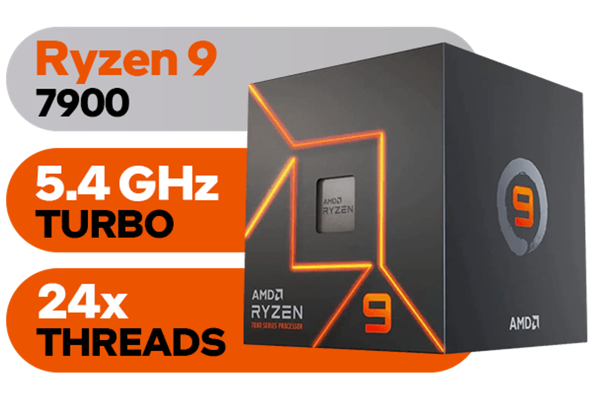 CPU AMD Ryzen 9 7900 amd-ryzen-9-7900-processor-
