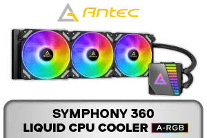 Antec Symphony 360 ARGB AIO Liquid Cooler