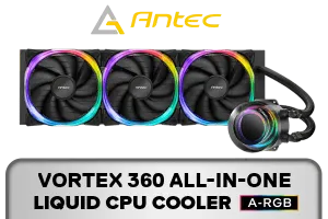 Antec Vortex 360 ARGB AIO Liquid Cooler