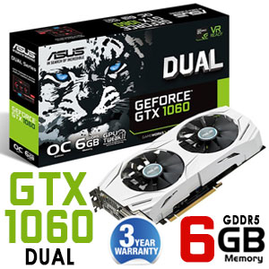 ASUS GTX 1060 Dual OC 6GB GDDR5 - Best Deal - South Africa