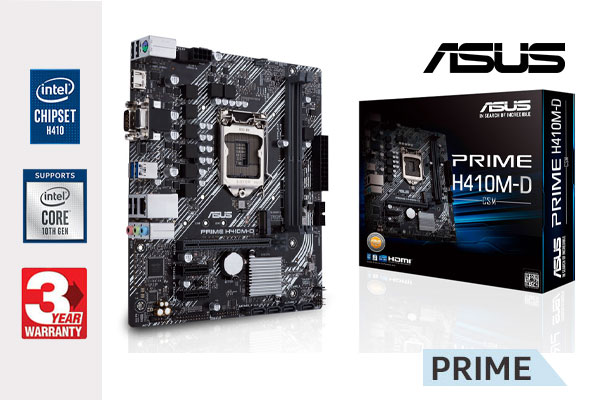 Asus H410m Socket H410 Motherboard Asus Prime H410m Motherboard