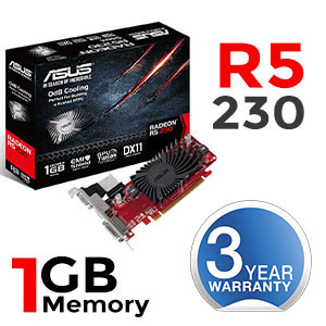 Asus Radeon R5 230 1GB DDR3 Graphics Card