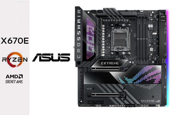 ASUS ROG Crosshair X670E Extreme AMD AM5 Motherboard | Evetech