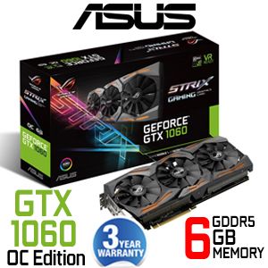 Asus ROG Strix GTX 1060 6GB OC- Free Shipping - South Africa - image 1