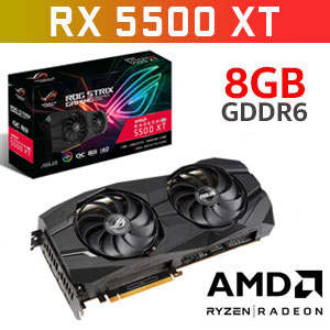 ASUS ROG Strix Radeon RX 5500 XT OC 8GB Graphics Card