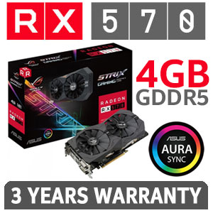 asus rog strix rx 570 graphic card
