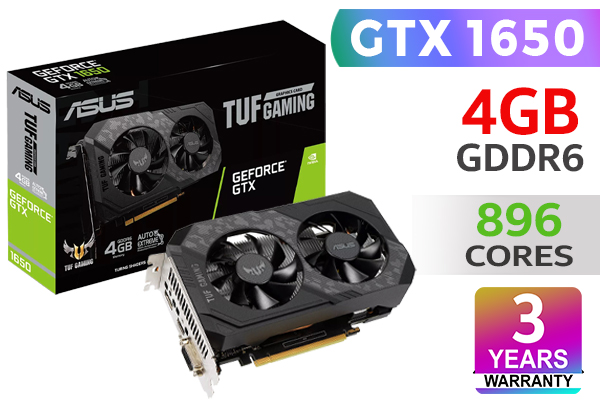 1650 4gb Gddr6 Asus Tuf Gtx 1650 Price Asus TUF GeForce GTX 1650