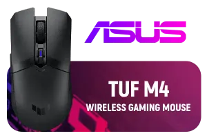 ASUS TUF M4 Gaming Wireless Gaming Mouse