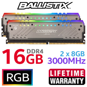 Blt8g4d30bet4k 合計16G Crucial BALLISTIX TACTICAL 2枚