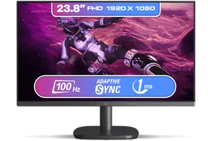 Cooler Master GA241 24” Gaming Monitor – FHD (1920x1080) 100Hz, 1ms MPRT, VA Panel, Adaptive Sync, HDMI, VGA, Black - CMI-GA241-EU
