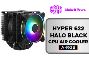 Cooler Master Hyper 622 Halo Dual Tower CPU Cooler Black