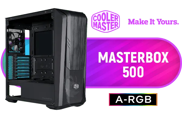 Master Case Box ATX Micro ATX Case Cooler Master MasterBox 500 - Mid-Tower ATX Case ...