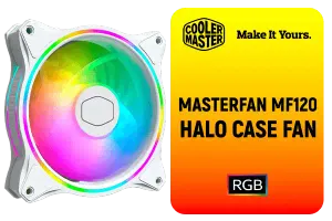 Cooler Master MasterFan MF120 Halo Case Fan White