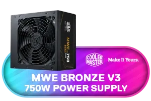 Cooler Master MWE Bronze V3 750W Power Supply