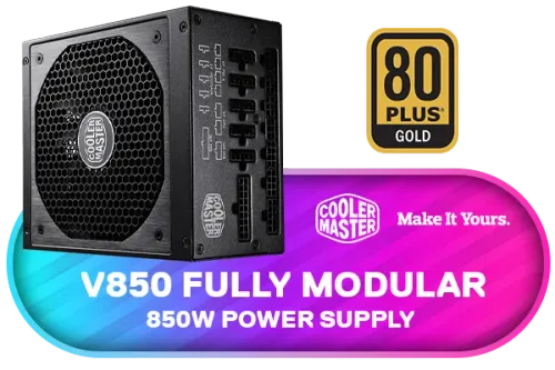 Cooler Master V850 i 850W 電源ユニット　保証書付き coolermaster-v850-850w-fully-
