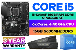 Core i5 12400F Z790 S WiFi 16GB 5600MHz DDR5 Upgrade Kit