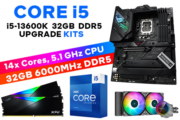 Core i5 13600K ROG STRIX Z690-F WIFI 32GB RGB DDR5 6000MHz Upgrade Kit