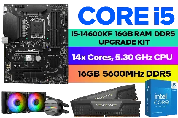 Upgrade Your System with Core i5 14600KF PRO Z790 S WiFi 16GB