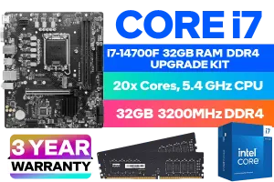 Core i7 14700F PRO B760M-E DDR4 32GB 3200MHz Upgrade Kit