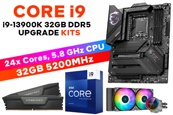 Core i9 13900K MPG Z790 Carbon WIFI 32GB DDR5 5200MHz Upgrade Kit