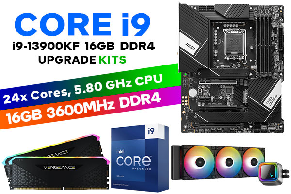 Core i9 13900KF PRO Z790-A WiFi D4 16GB 3600MHz Upgrade Kit