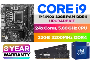 Core i9 14900 PRO B760M-E DDR4 32GB 3200MHz Upgrade Kit