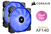 Corsair Air Series AF140 LED 2018 140mm Dual Fan Pack - Blue - Best Deal - South Africa - image 1