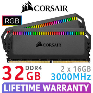 Corsair Dominator 32gb Ddr4 3000mhz Corsair Dominator Platinum RGB