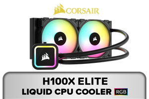 Corsair H100x RGB Elite Liquid CPU Cooler