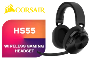 Corsair HS55 Wireless Gaming Headset - Carbon