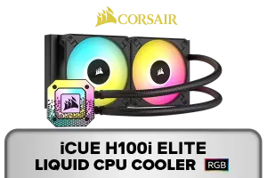 Corsair iCUE H100i Elite Capellix XT 240mm Liquid CPU Cooler