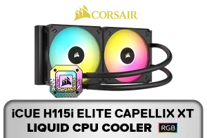 Corsair iCUE H115i Elite Capellix XT 240mm Liquid CPU Cooler