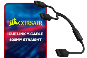 CORSAIR iCUE Link Y Cable 600mm Straight Black