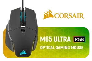 Corsair M65 RGB Ultra Gaming Mouse - Black