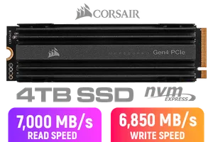 Corsair MP600 Pro 4TB NVMe SSD