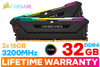 Corsair Vengeance RGB PRO 32GB (2x16GB) DDR4-3200 RGB Memory - image 1
