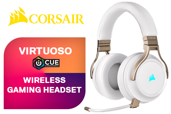 Corsair VIRTUOSO RGB Wireless Headset Pearl Best Deal South