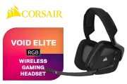 Corsair VOID Elite RGB Wireless 7.1 Gaming Headset - Carbon | Ultimate Gaming Audio - image 1