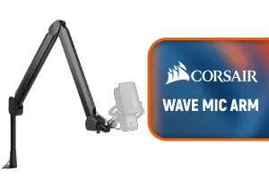 Corsair Wave Mic Arm - Professional Microphone Boom Arm for Streaming & Podcasting - image 1