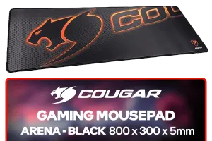 Cougar Arena Mouse Pad Black