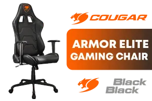 Cougar Armor Elite Gaming Chair - Black