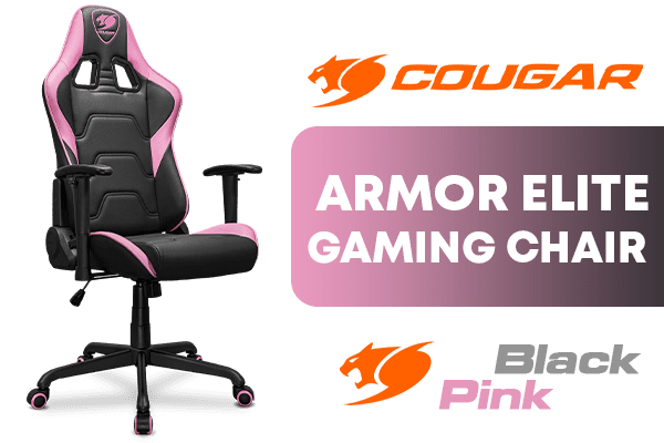 Armor Elite Eva Cougar Pink Chair Cougar Gaming Chair Armor One