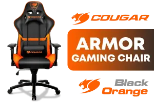 Buy Cougar Armor Gaming Chair - Black & Orange | Ultimate Comfort & Style - image 1