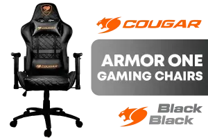 Buy Cougar Armor One Gaming Chair - Black Open Box | Best Price - image 1