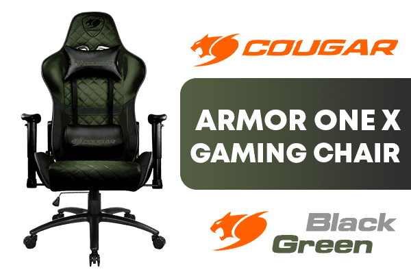 Cougar Armor One X Gaming Chair - Green - Best Deal - South Africa - image 1 Cougar Armor One X Gaming Chair - Green - Best Deal - South Africa - image 1