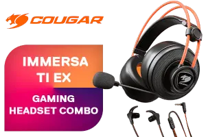 Cougar Immersa Ti Ex Gaming Headset Combo