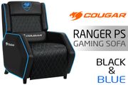 Cougar Ranger PS Gaming Sofa - Black/Playstation Blue - Best Deal - South Africa - image 1