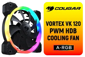 Cougar Vortex ARGB VK 120 PWM HDB Cooling Fan