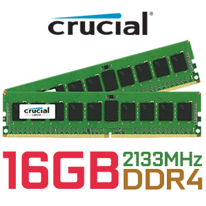 ⑥Crucial 16GB DDR4-2133P RDIMM 4枚セット Crucial 16GB 2133MHz DDR4 Desktop Memory | Evetech
