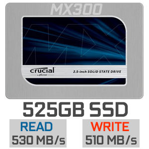 Crucial Ct525mx300ssd1 Crucial MX300 525GB 3D NAND SATA Inch
